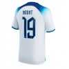 Herren Fußballbekleidung England Mason Mount #19 Heimtrikot WM 2022 Kurzarm